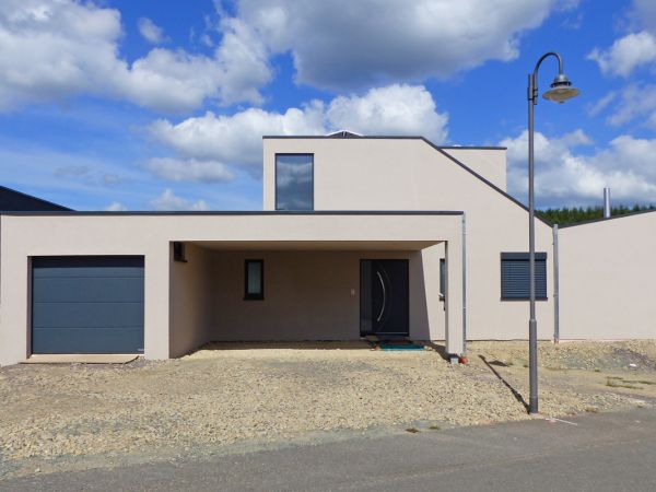 Einfamilienhaus in Holsbauweise